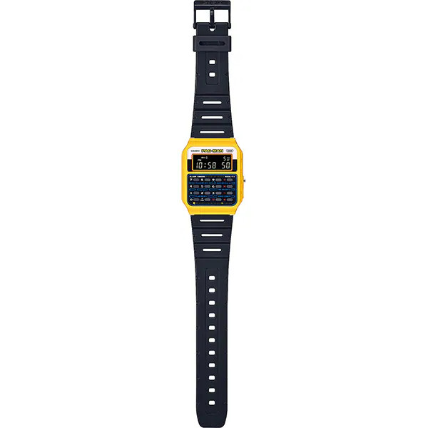 CASIO Classic CA-53WPC-1BJR PAC-MAN Collaboration Model Yellow