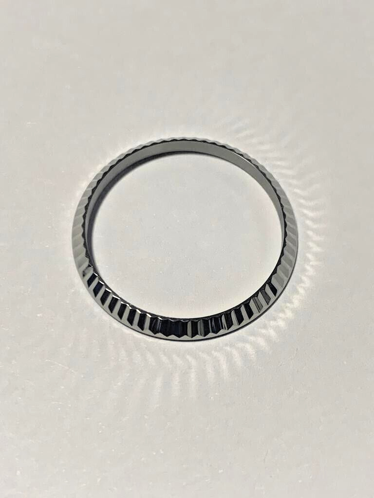 Ladies Stainless Steel Fluted Bezel For RLX and Tudor Datejust