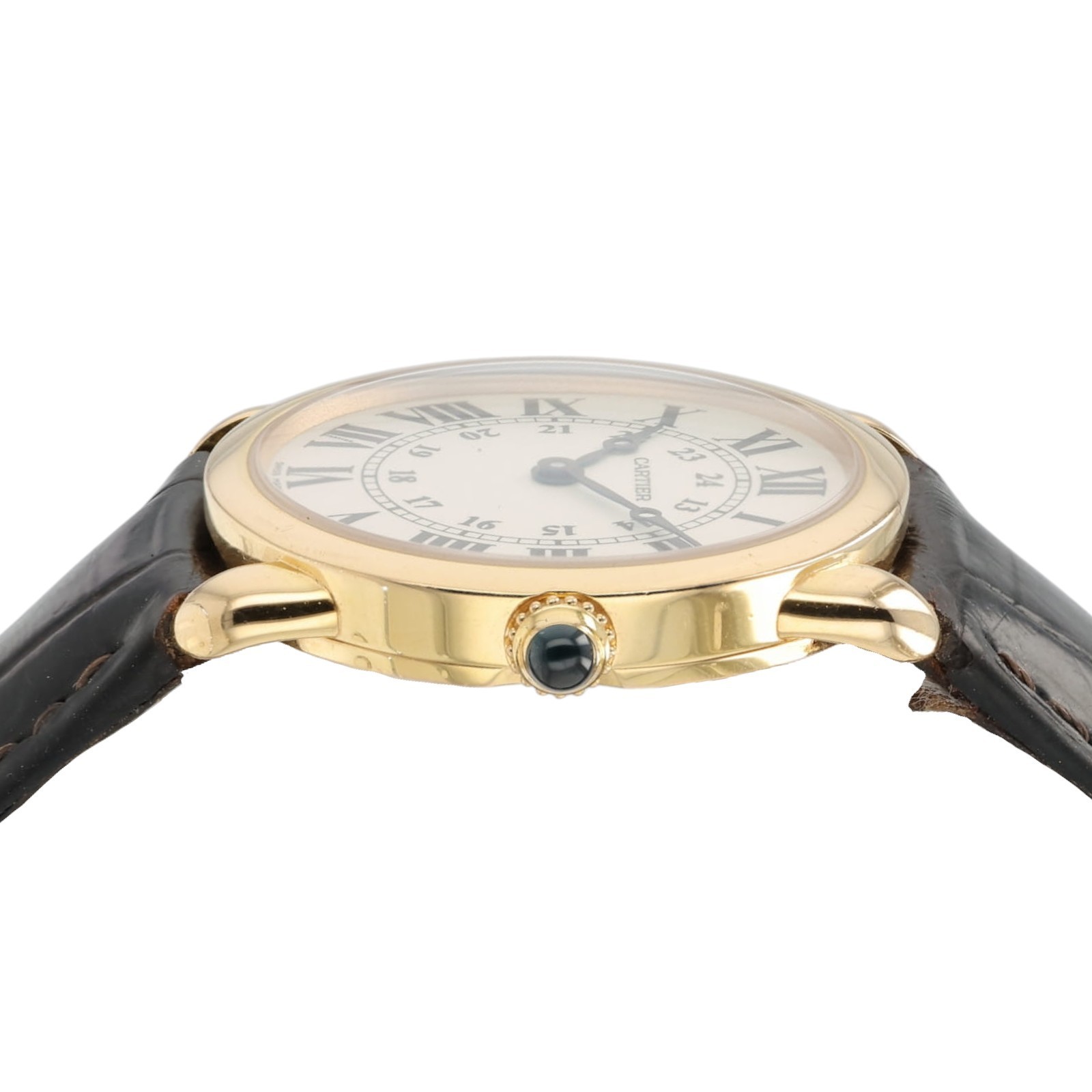 Cartier Ronde Louis Silver Dial 18k Rose Gold 29mm Quartz Women’s Watch 2886