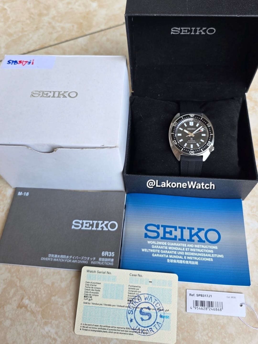 Rare Seiko Prospex SPB317J1 Heritage Re-Interpretation Slim Willard Automatic