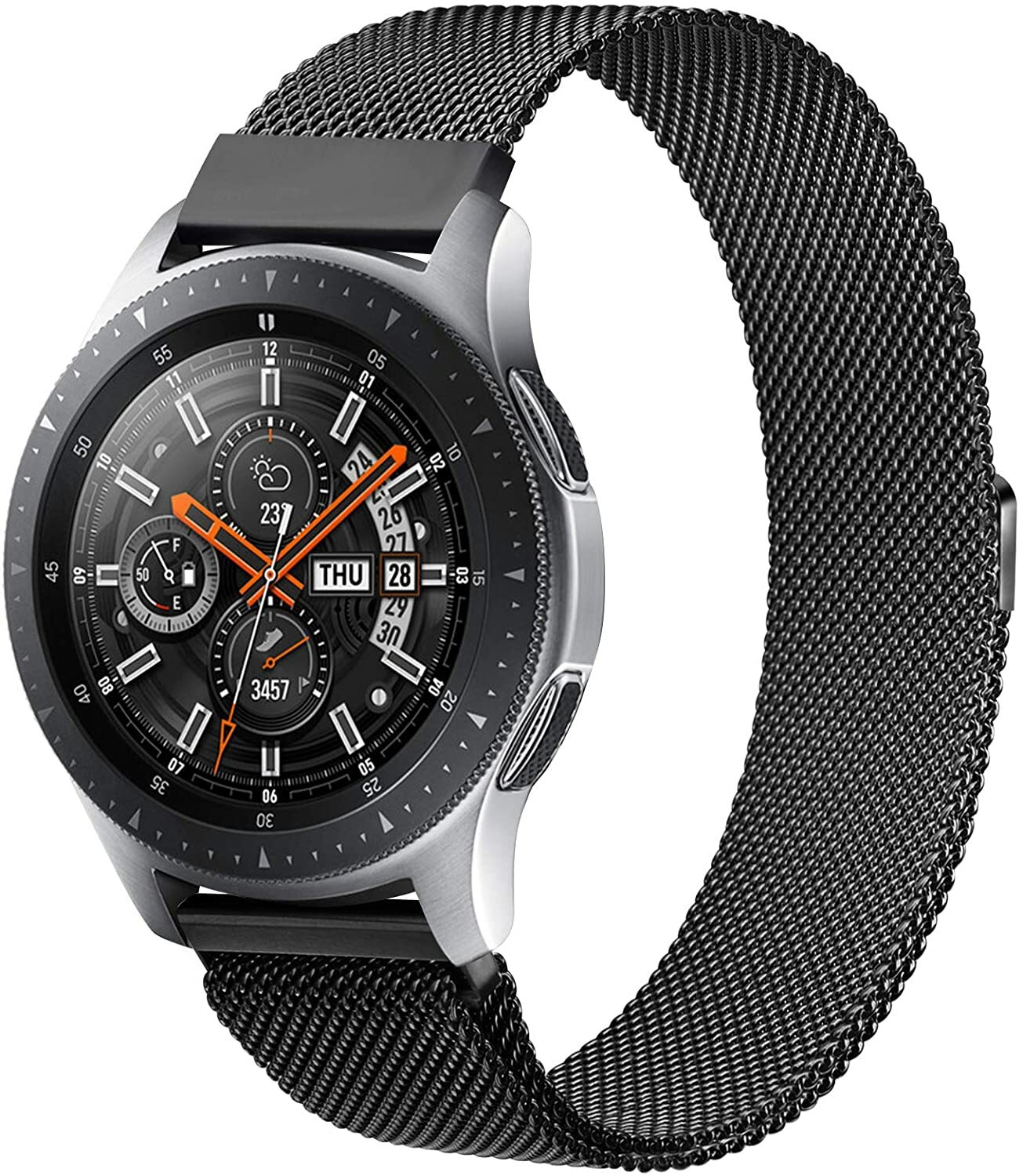 Milanese magnetic Strap For Samsung Galaxy Watch 42 46mm/Active 2 40mm 44mm Band