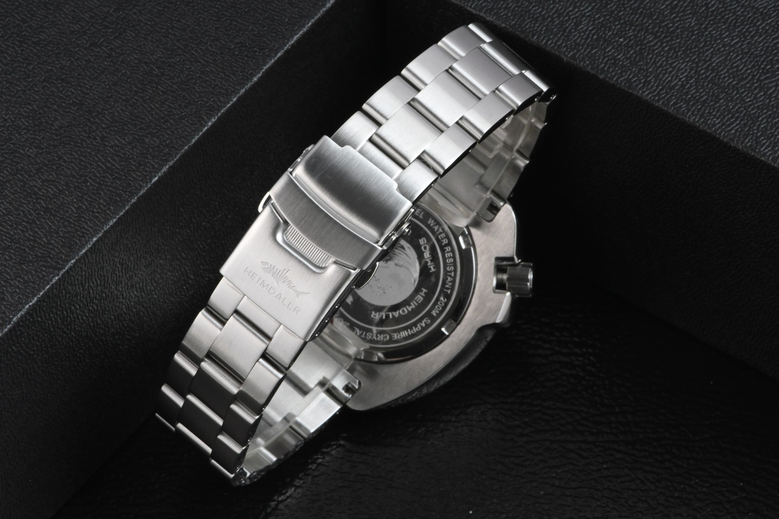 Heimdallr Sharkey Quartz Miyota 2115 Captain Willard 6105 Diver Watch C3 200M