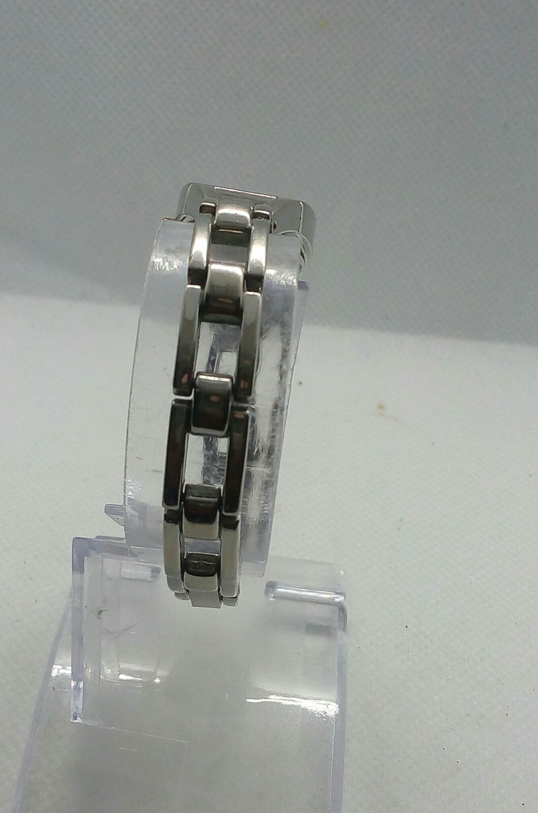 Bracelet Watch Chain link Silver tone Bangles Women’s girls female