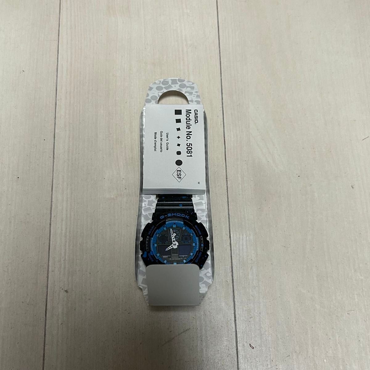 Brand G SHOCK GA 100ST 2A STASH limited model black x blue G Shock Casio