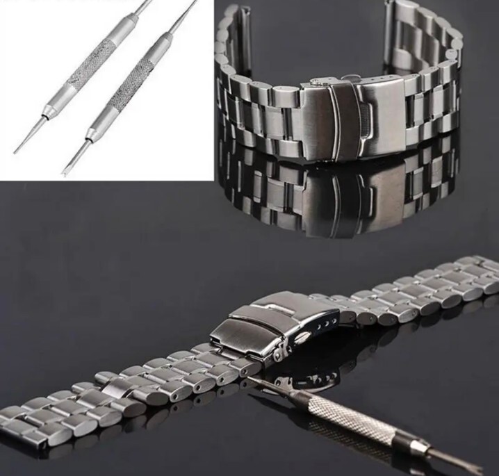 1 PC Watch Spring Bar Link Remover Repair Pry Tool Kit Stainless Steel Strap New
