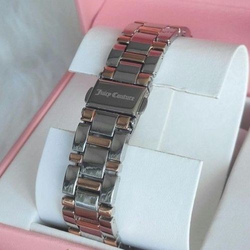 Juicy Couture Women’s Watch Pave Set Jubilee Bracelet Sparkling Quartz Watch Wor
