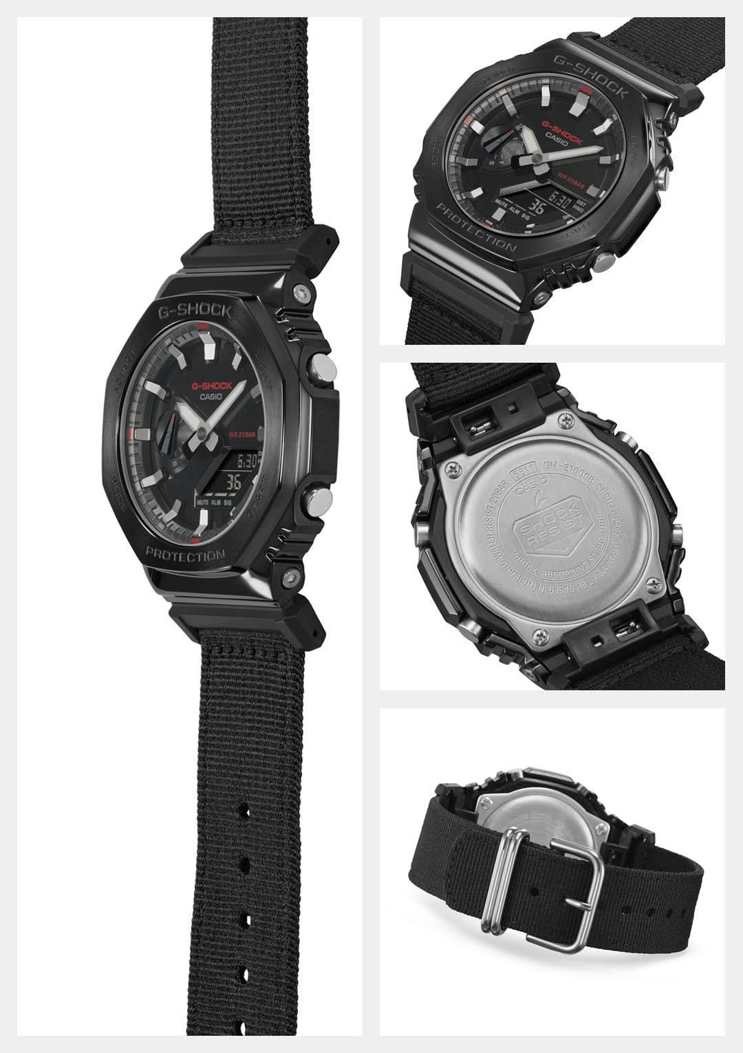 [Casio] Watch Gee Shock [Domestic Genuine] Web Limited Metal Cavad GM-2100CB-1AJ