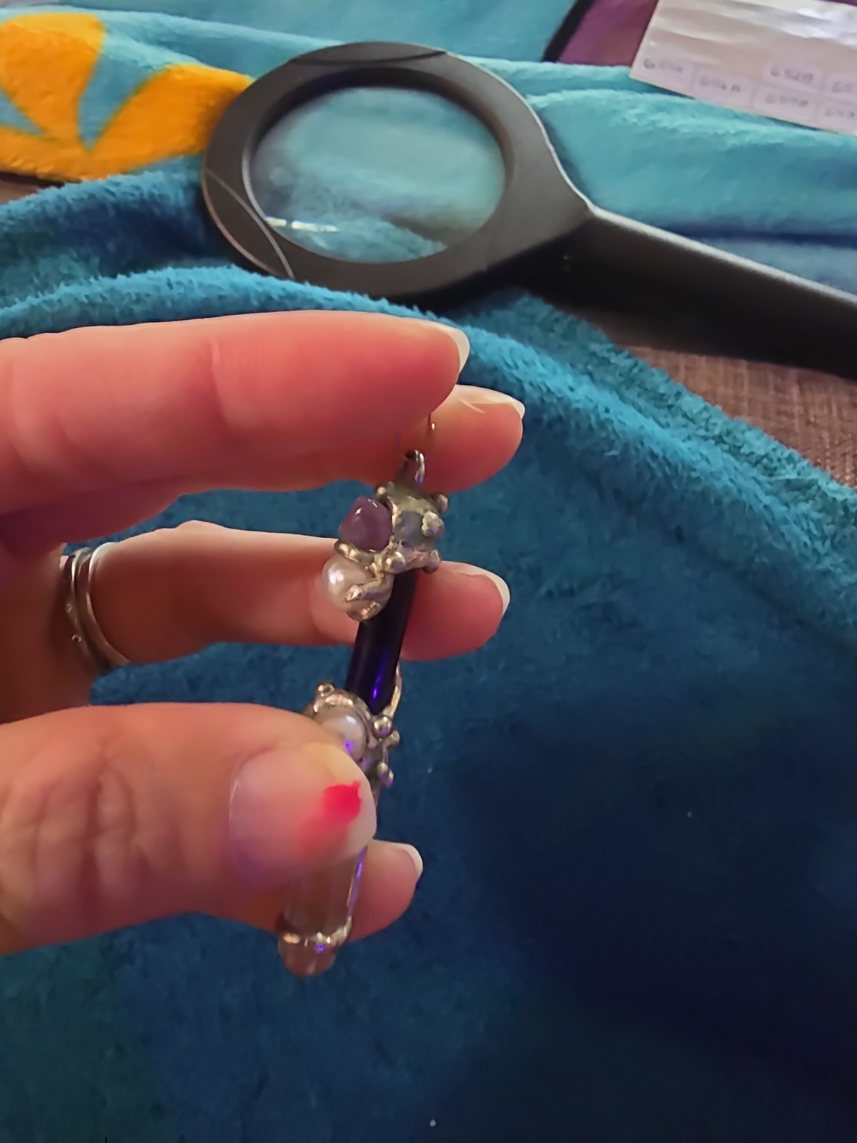 Ask, Believe, Receive Wand Pendant