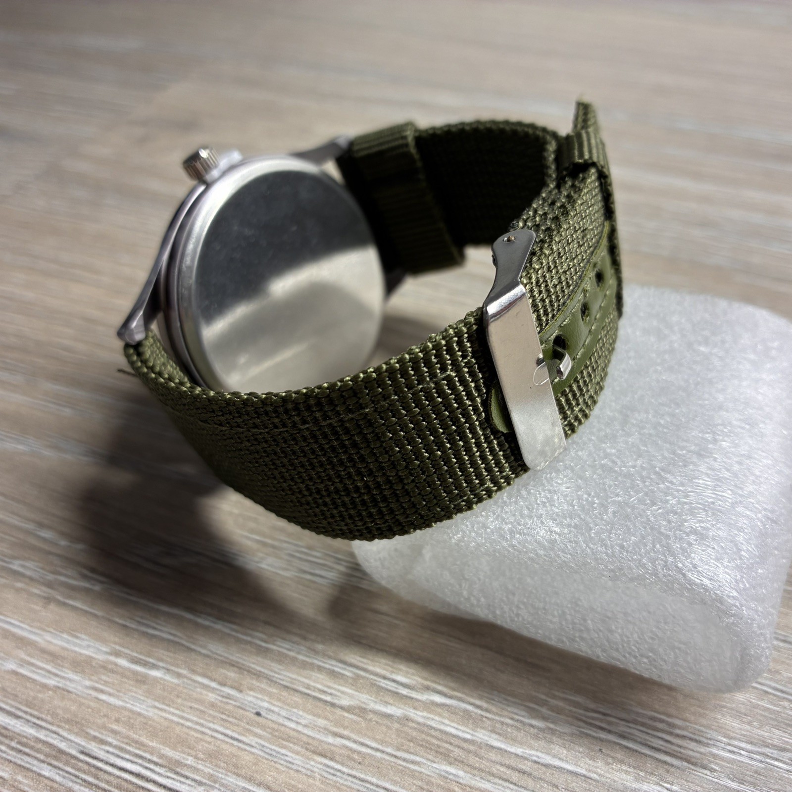 Mens Military Style Army Date Watch Quartz Wrist Watch nylon tactical type strap