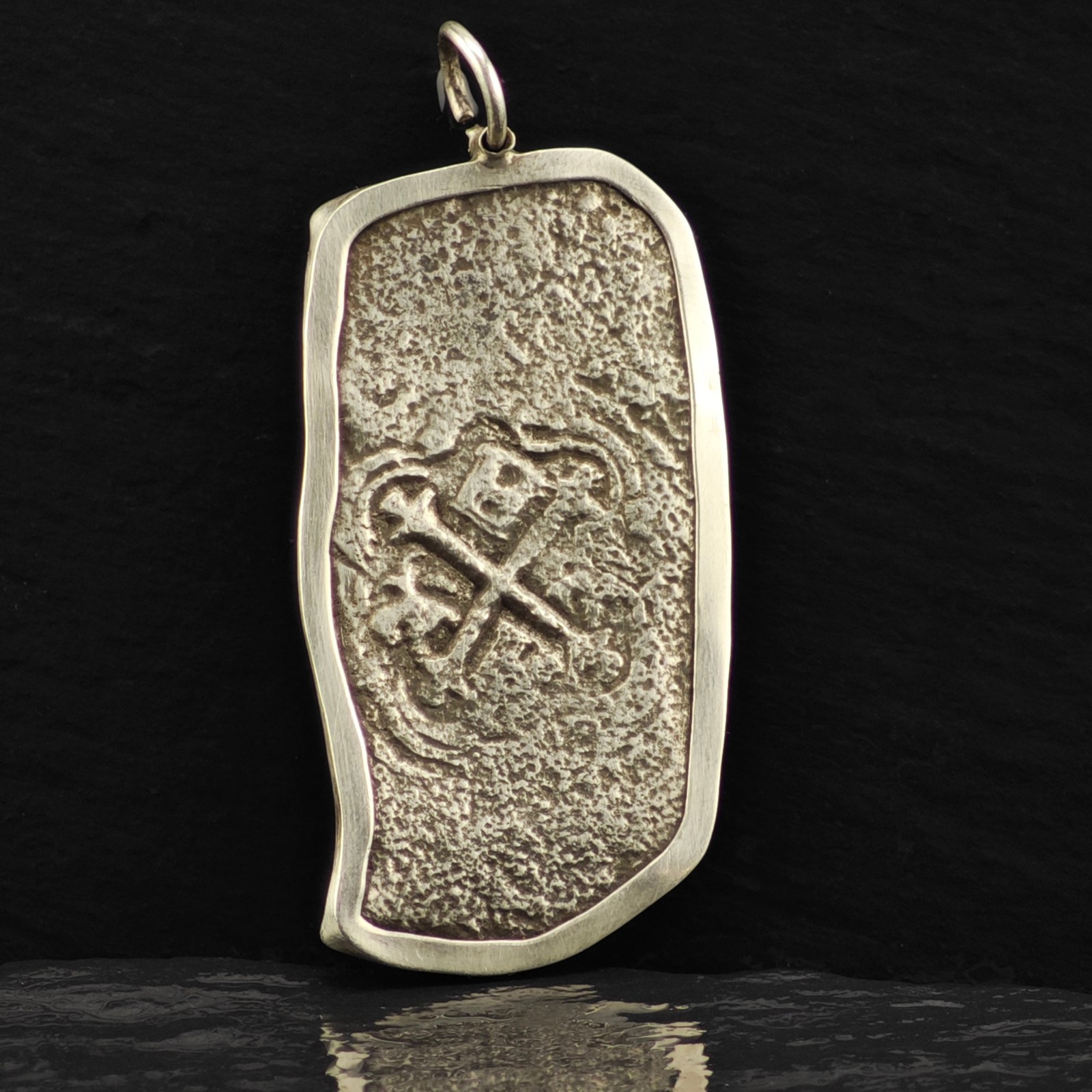 1700 Atocha Shipwreck Coin Pendant Sterling Silver
