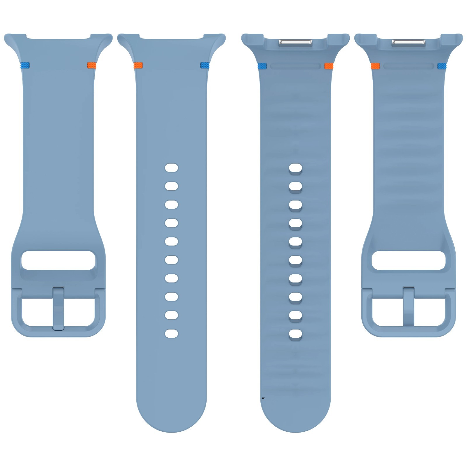 Silicone Watch Band For Samsung Galaxy Watch 8 40mm 44mm Classic 46mm Strap