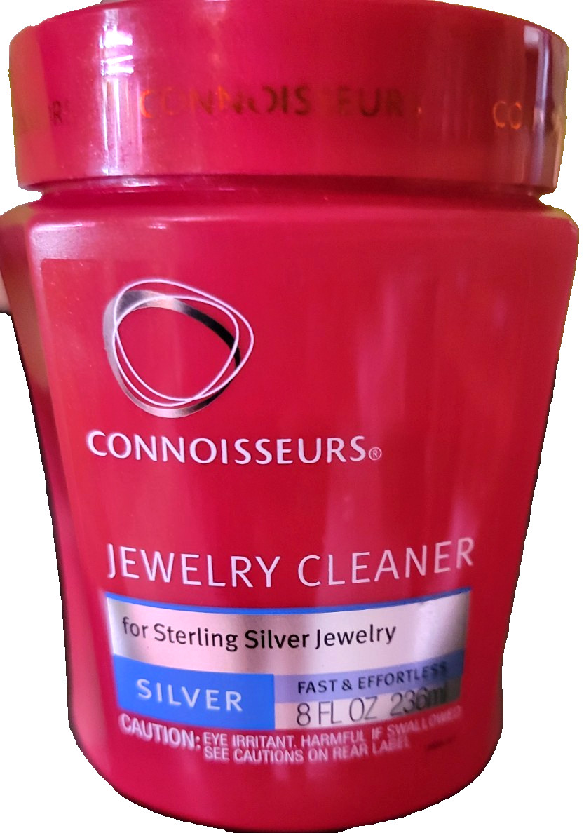 Connoisseurs Jewelry Cleaner Solution for Sterling Silver 8fl oz