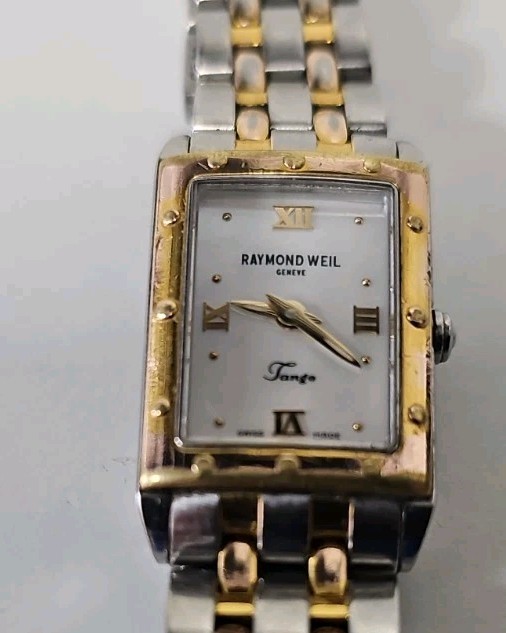 Raymond Weil Tango 5971 Mother of Pearl Dial Two-Tone Ladies Quartz Watch
