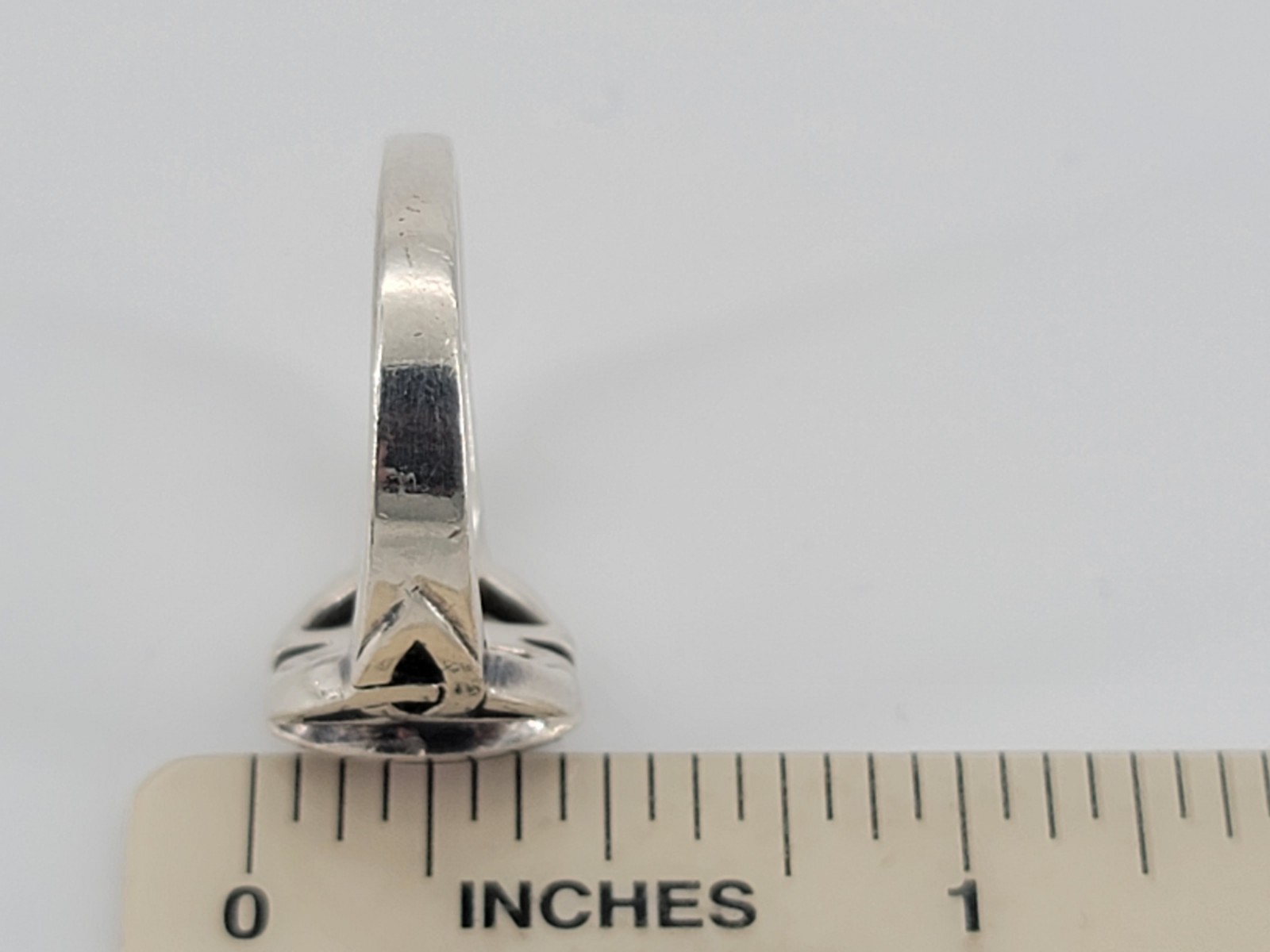 925 PSCL Marked Peter Stone Sterling Silver Celtic Knot RING