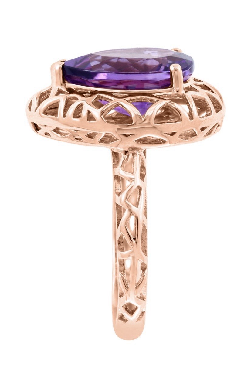 NEW! Effy Amethyst Cocktail Ring / Size 7 / MSRP $675/ A Great Gift !