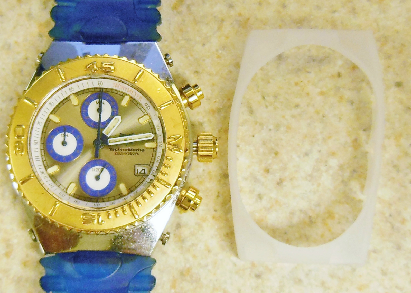Replacement for Technomarine Silicon 17mm Watch Band & Case Cover COLOR CHOICE