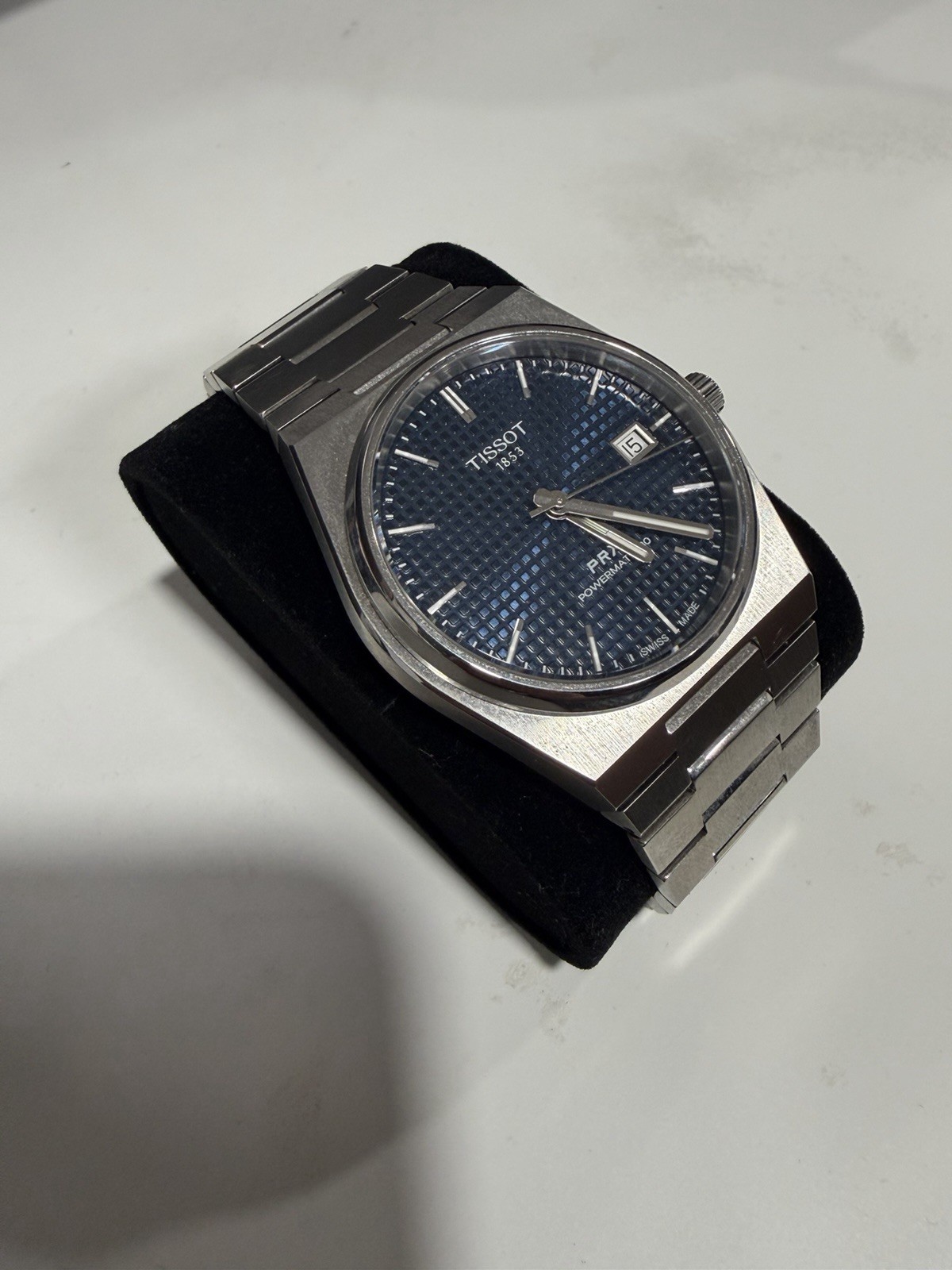 Tissot PRX Powermatic 80 Blue Dial Automatic Mens Watch 40mm T137.407.11.041.00