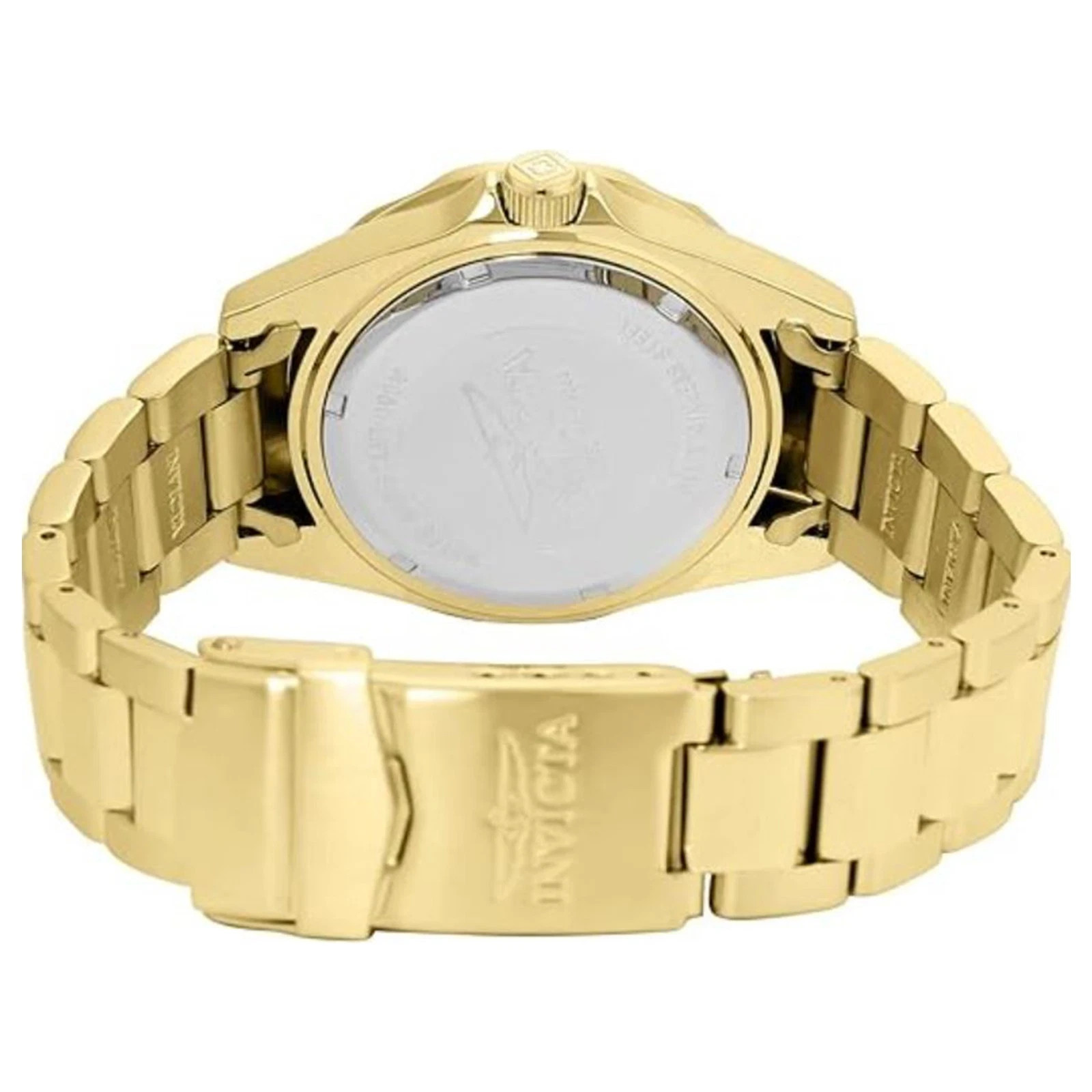 Invicta Pro Diver Lady Watch 15252: 38mm Gold Tone & Crystal Accents New IN Box