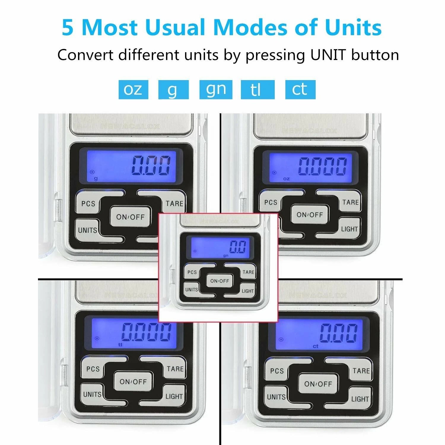 Portable 200g x 0.01g Mini Digital Scale Jewelry Pocket Balance Weight Gram LCD