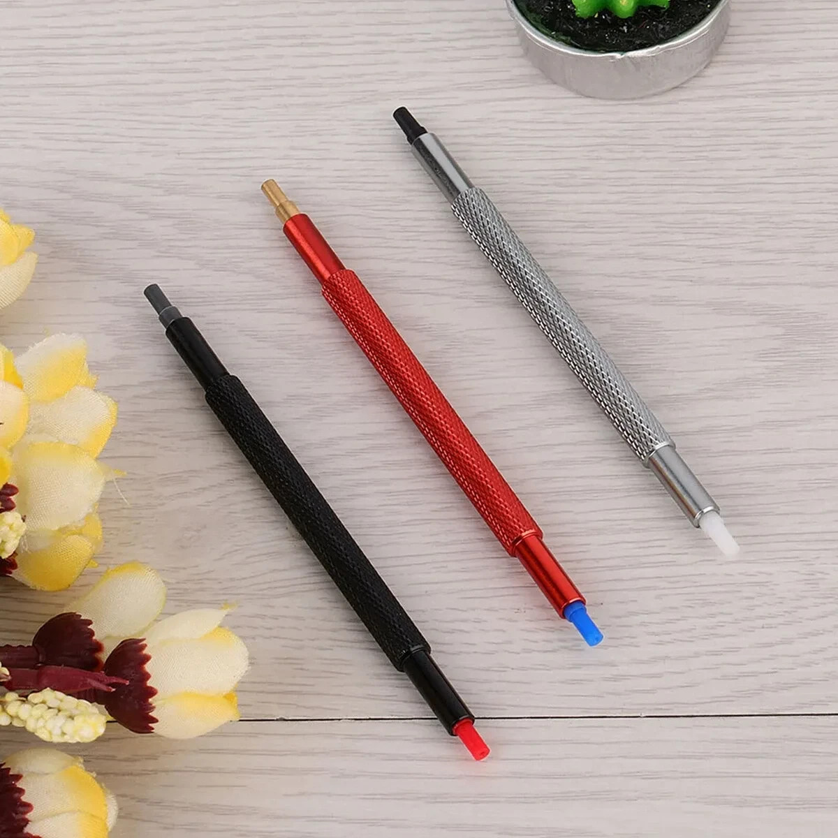 3PCS Watch Hand Pressers Watch Hand Pusher Fitting Set Watchmakers Repair Tools