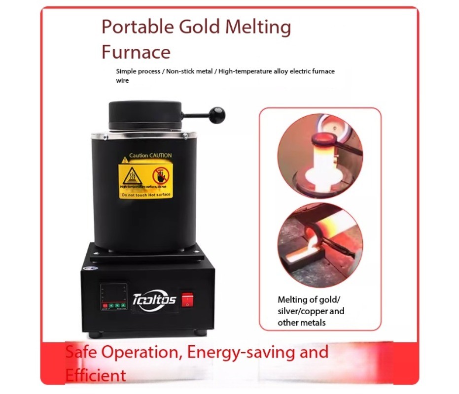 Mesh-type Melting Furnace Gold Melting Furnace Metal Melting Furnace Small-scale