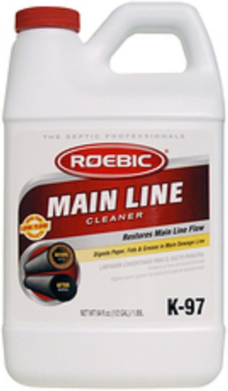 K-97 Main Line Cleaner, Exclusive Bacteria Digests Paper, Fats, and Grease in…