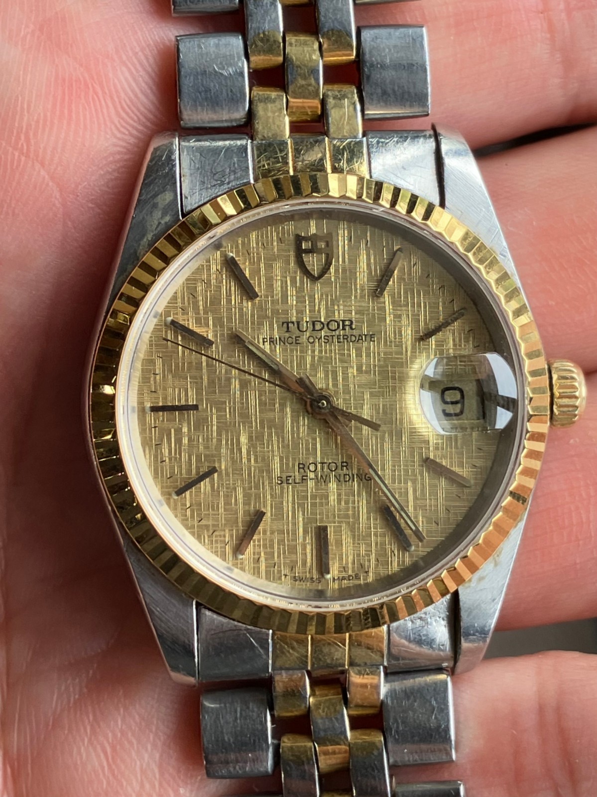 Tudor 74033 Stainless Steel 2824-2 Automatic Movement Watch