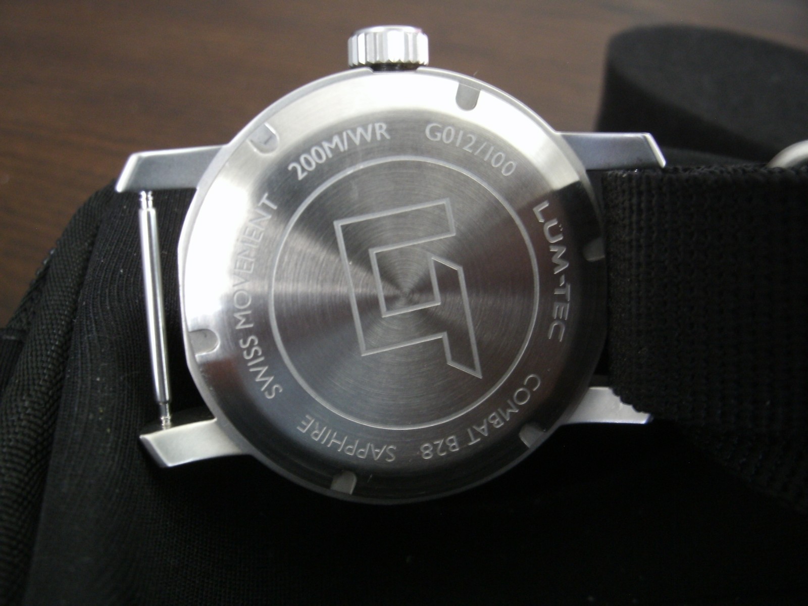 Lum-Tec Combat B28 Military 24 Hour watch. Working and keeping time. Limited