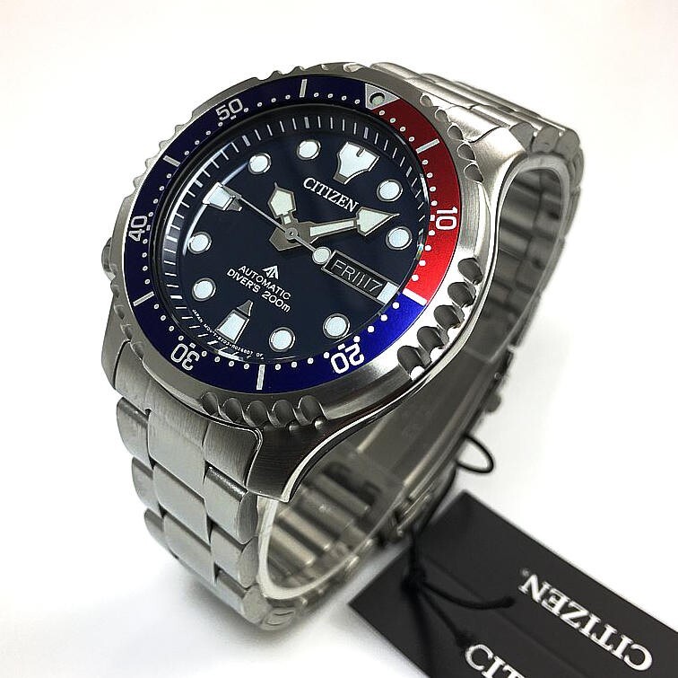CITIZEN PROMASTER 42MM BLUE DIAL NY0086-83L MEN’S 200M DIVER’S WATCH – NEW