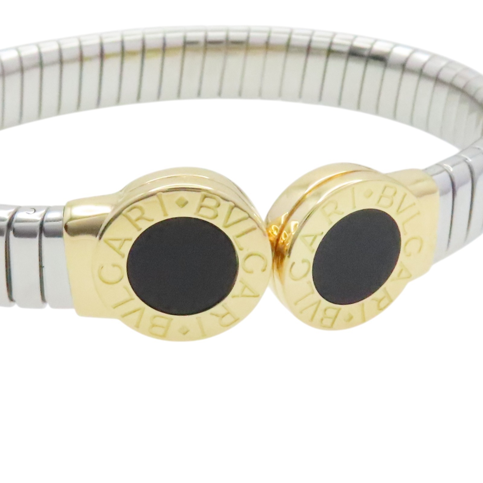 BVLGARI Tubogas Bracelet 18K White Gold