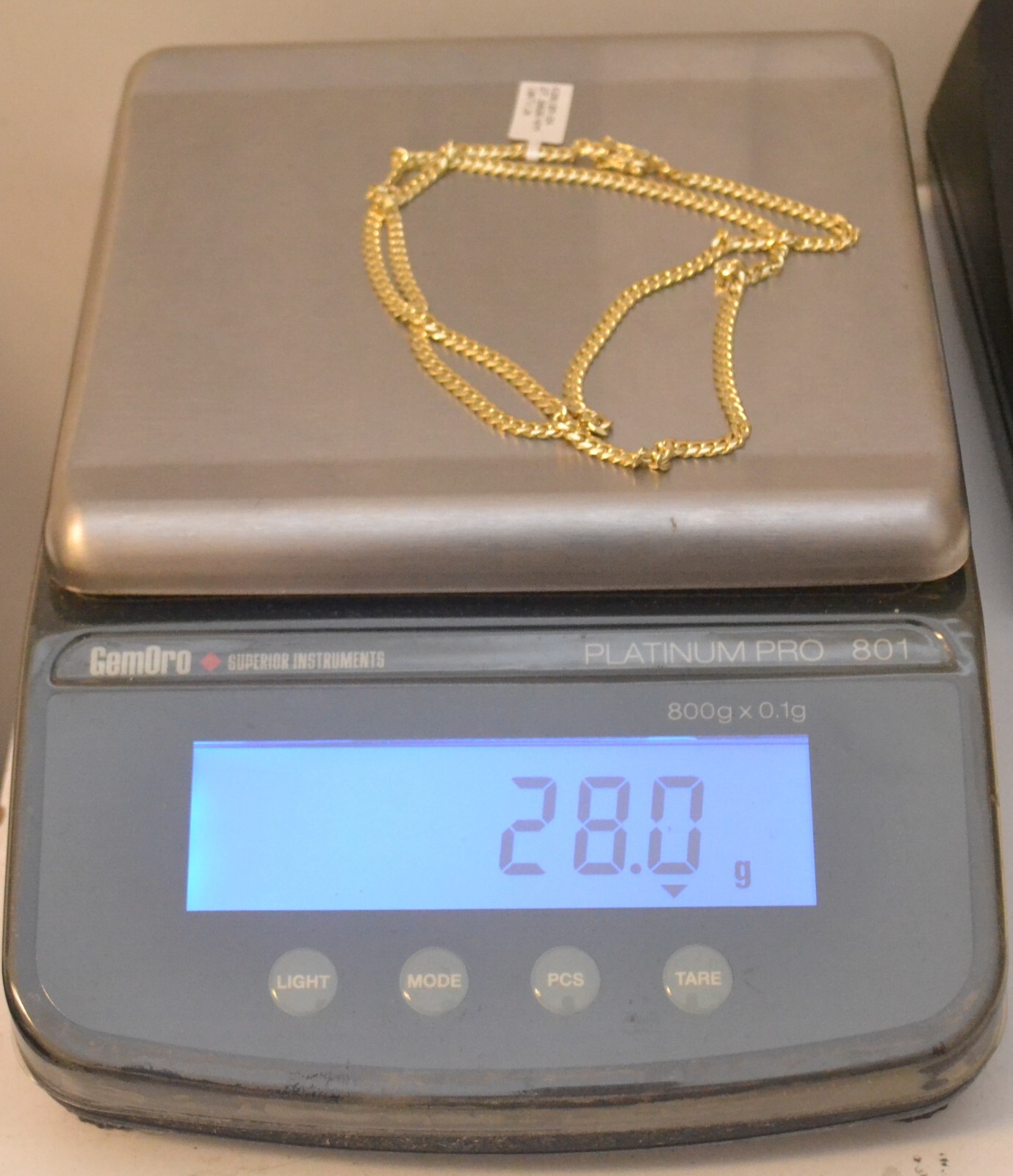 10K Solid Yellow Gold Miami Cuban Chain Link Necklace 24 In 27.9 gr 3.9 mm