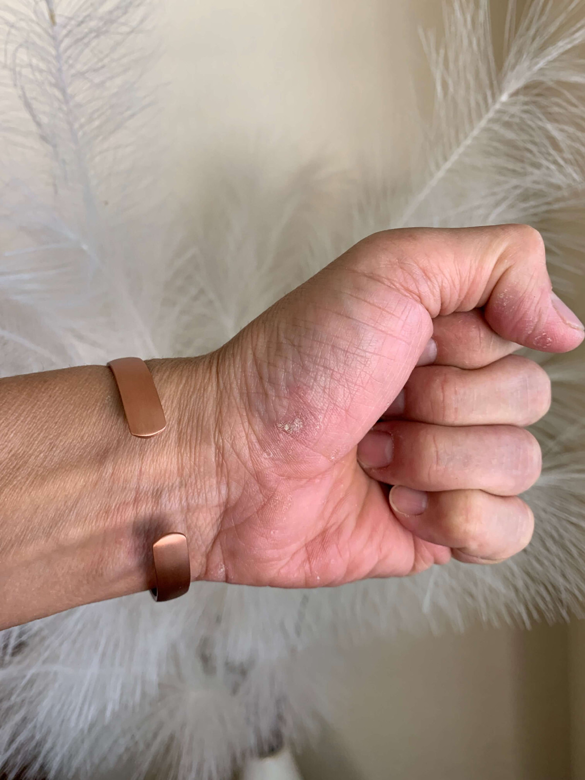 Elegant Pure Copper Magnetic Bracelet Energy Balance Arthritis Pain Relief Cuff