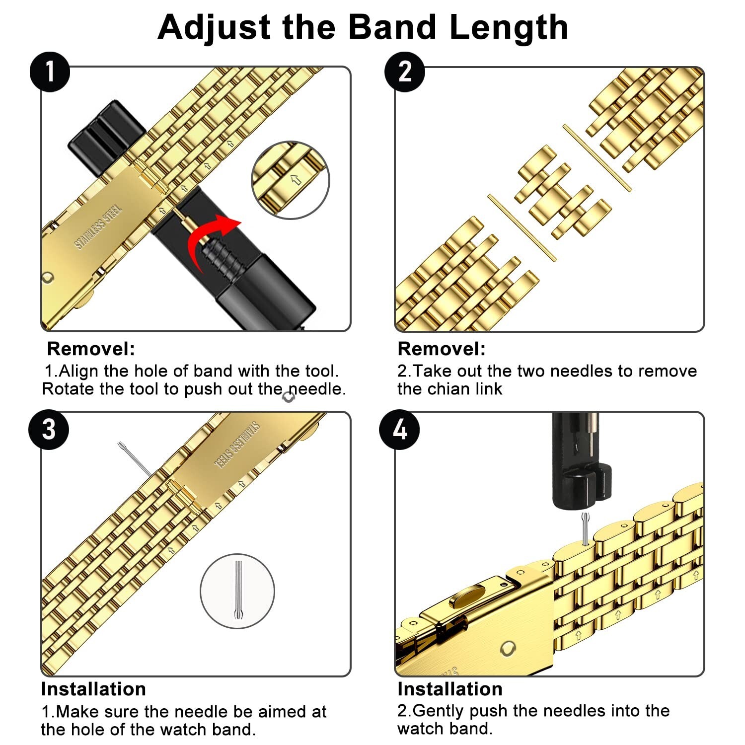 Thin Stainless Steel Metal Band For iWatch Ultra SE Series 10/9/8/7/6/5/4/3/2/1