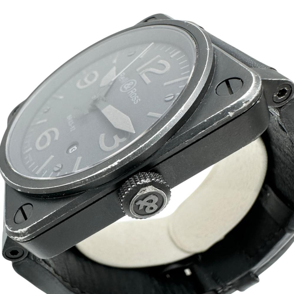 Bell＆Ross phantom BR03 Watches Stainless Steel/leather Mechanical Automat…