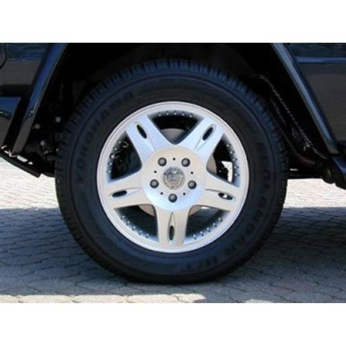 Mercedes-Benz Black Classic Logo Wheel Center Cap, Genuine MB Parts