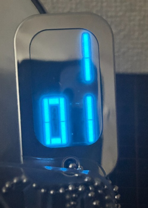Rare Pendant Watch O.D.M Quartz Digital White – Fashion Accessory – Working