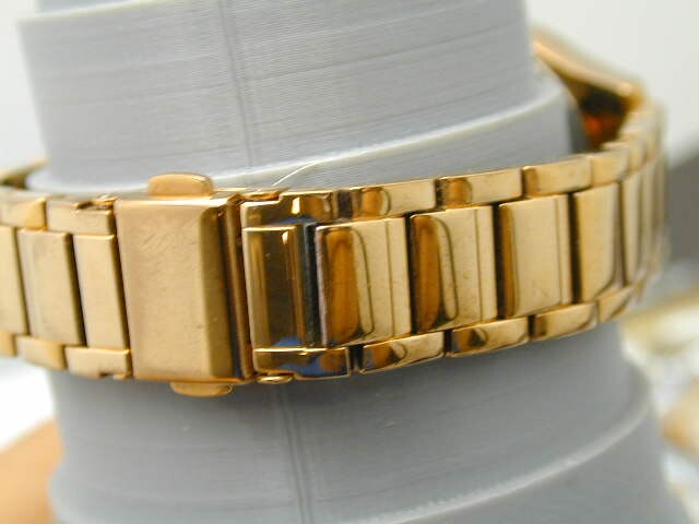 ARMITRON NOW ROSE GOLD TONE RUNS PEFECT IN FINE CONDITION AS PICTURED 39 X 32 MM