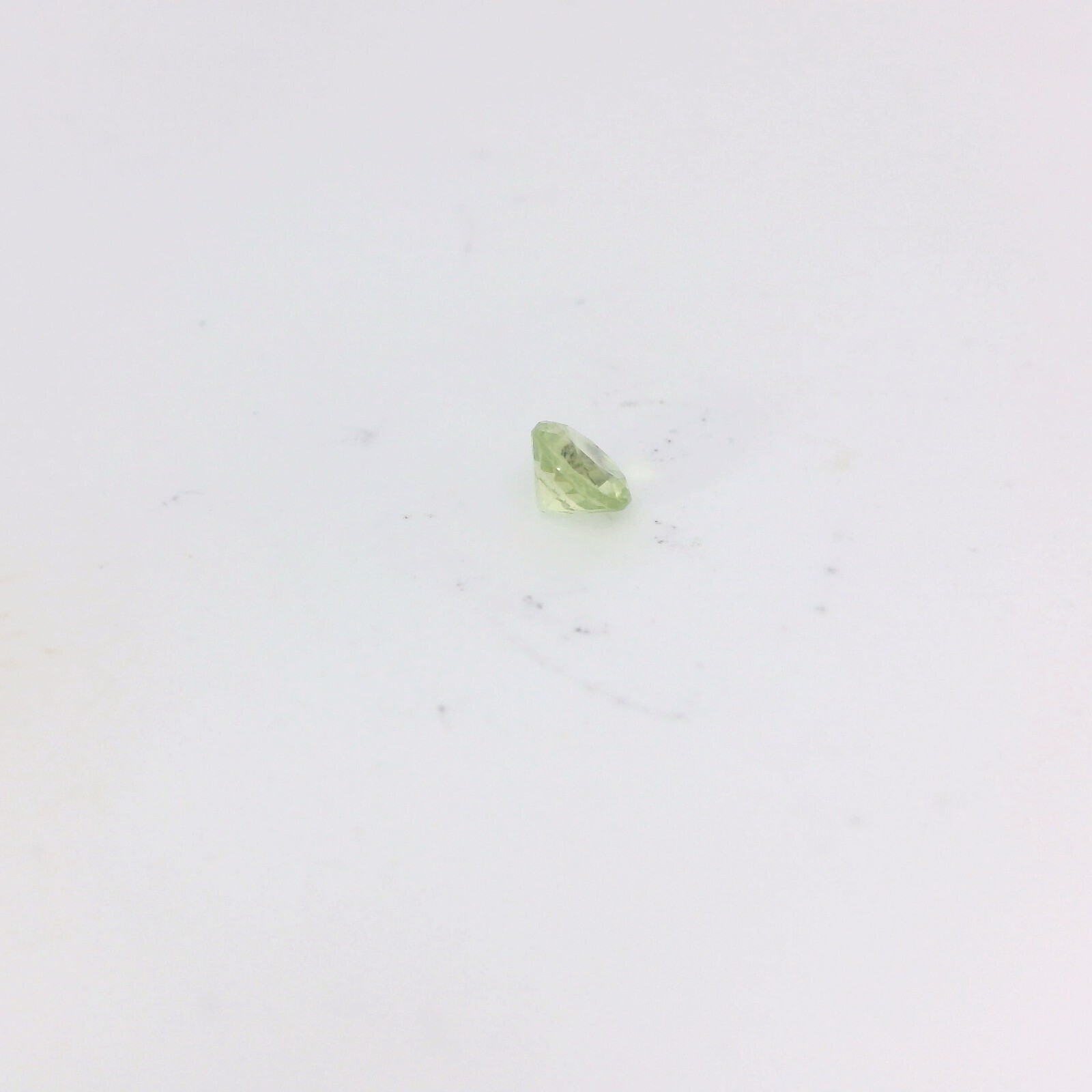 0.11ct Loose Round Cut Genuine Yellow Green Peridot Gemstone 3 x 3mm