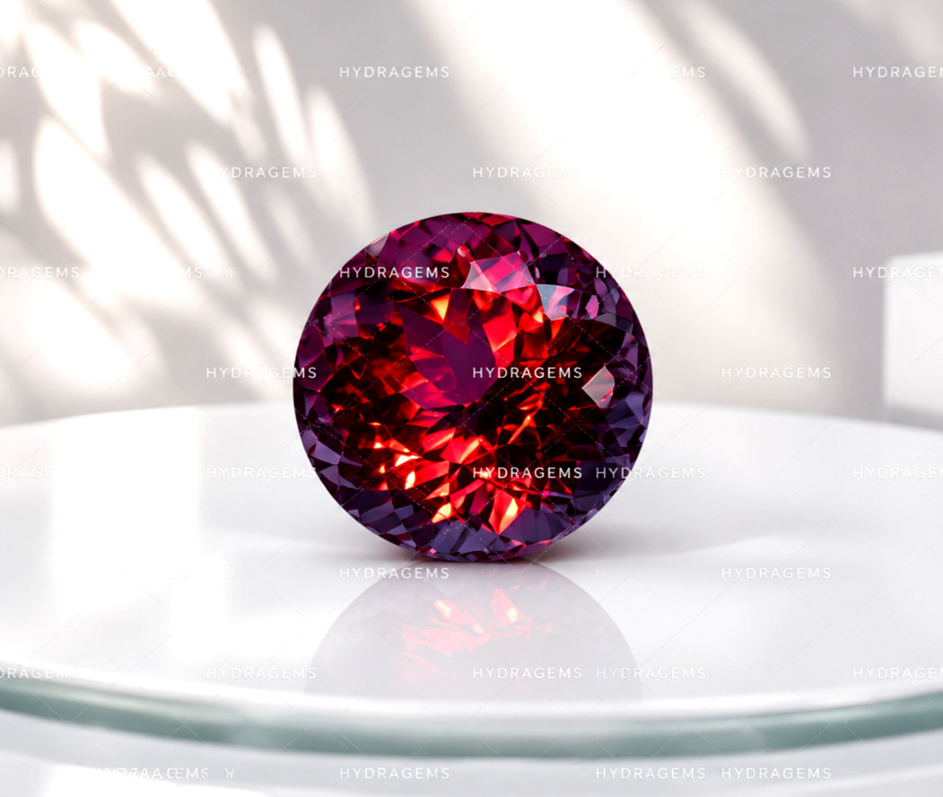 12.65 Ct Fine Quality Alexandrite Natural Rare Russian Round Cut Loose Jewel Gem