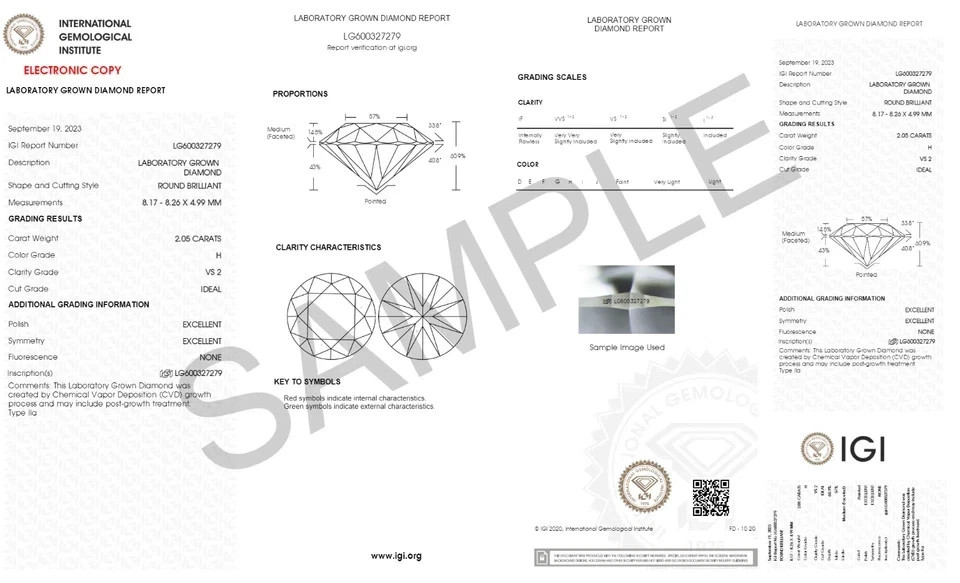 Diamond Ring Wedding Lab Grown Platinum PT950 Oval Cut IGI E F VVS 3.20 Carat