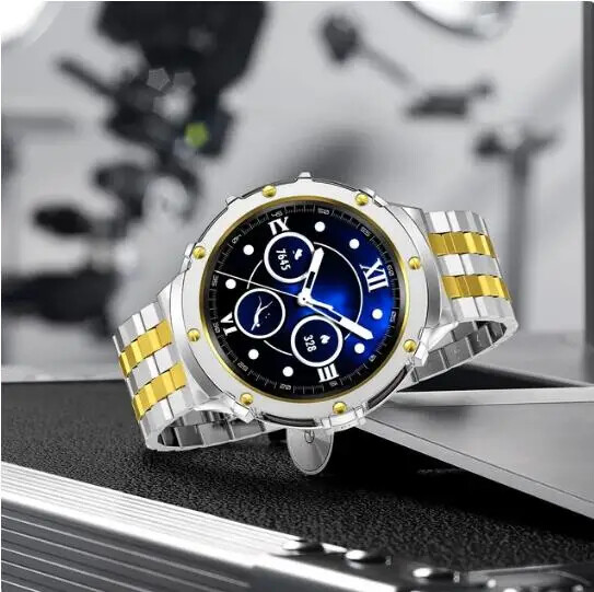 Metal Modification Kit Case Strap for Samsung Galaxy Watch 5 Pro 45mm Steel Band