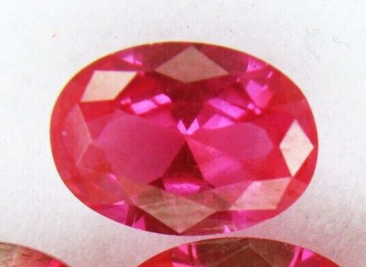EPIC GEMS-6x5mm Certified Natural Loose Gemstones Ruby Oval-2 Pc Set