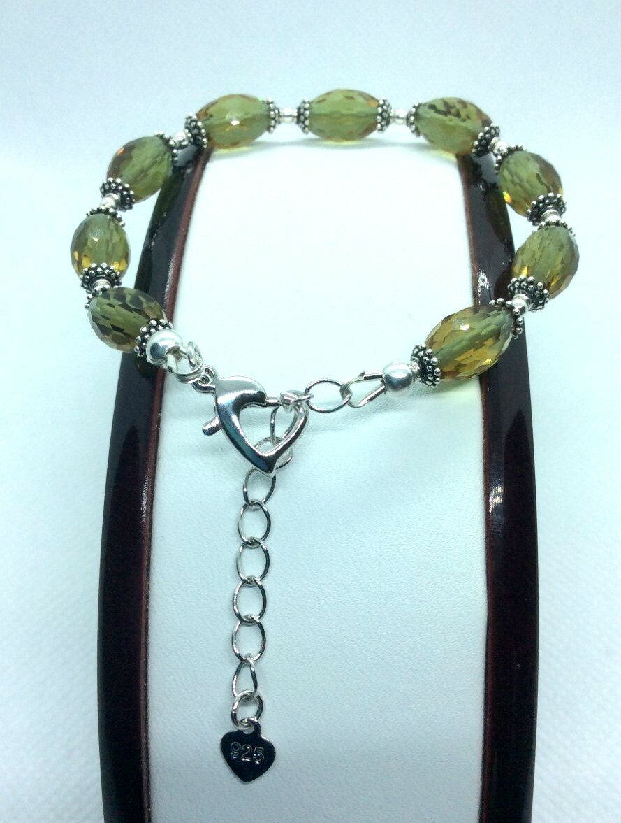 Diaspore zultanite Bracelet Sterling Silver RARE