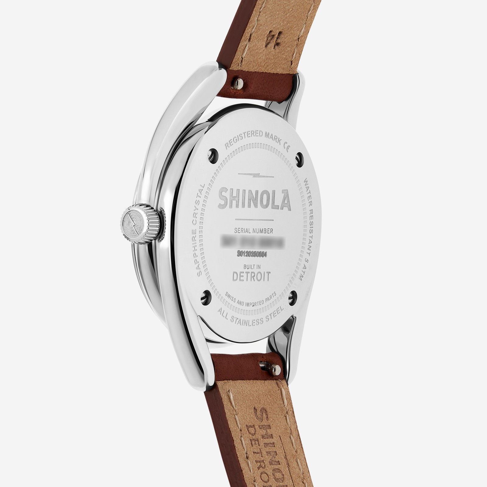 SHINOLA Detroit Women’s The Derby S0120250584 Blue Dial Watch MSRP $650 30.5mm