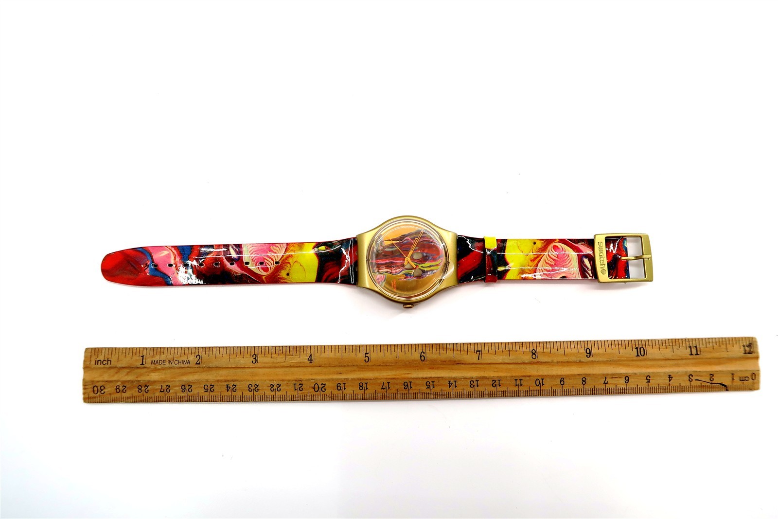 Swatch Watch WE’REALLGONNADIE SUOZ115 w/ Case & Papers 2011 We’re All Gonna Die