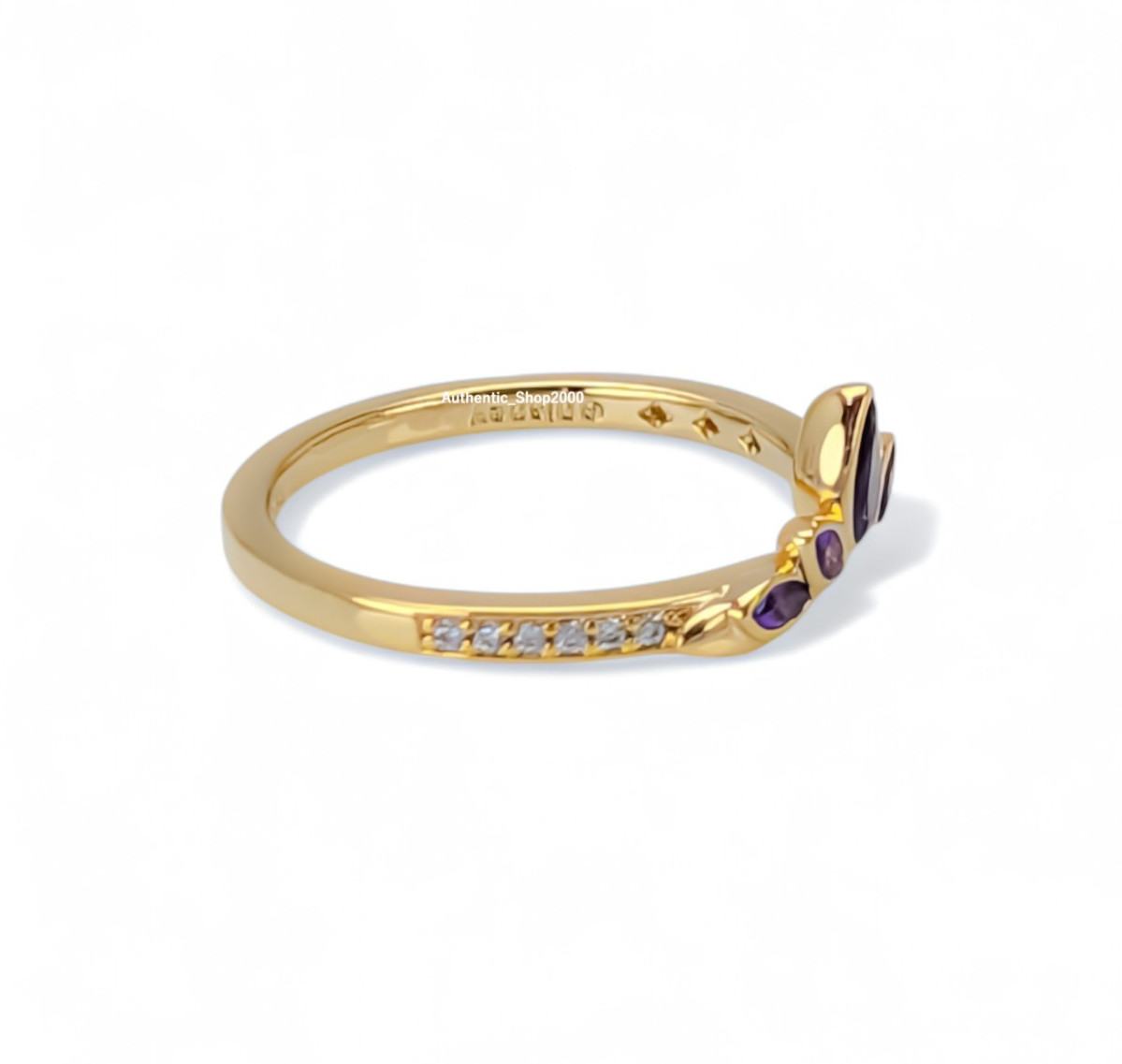 New 100% Authentic PANDORA 14K G P Disney Frozen Queen Anna Tiara Ring 164135C01