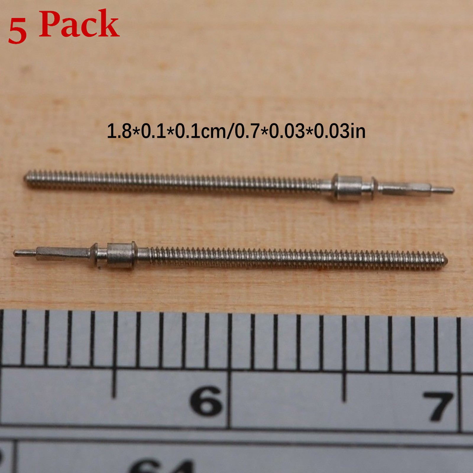 5Pack Generic Winding Stem 401 Pitch Blue Remontoir Tree load For ETA 2671 F