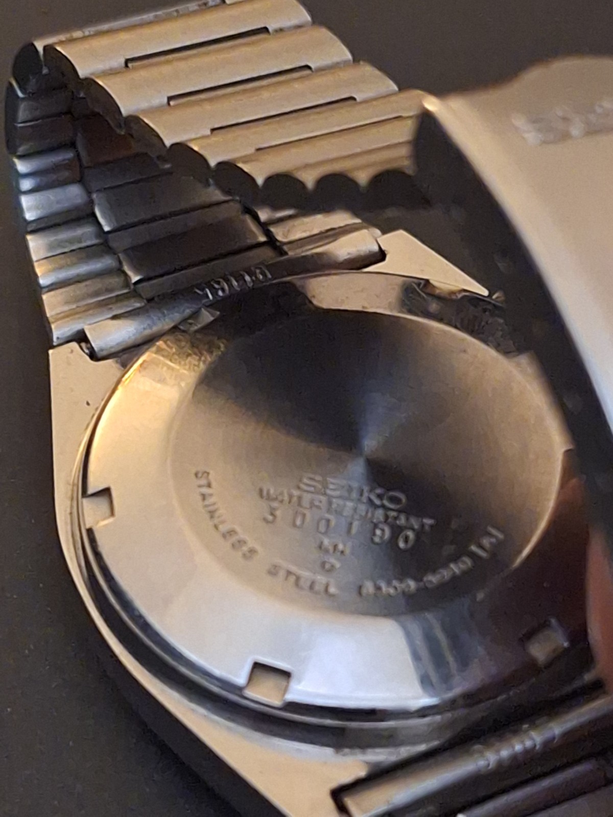 1970s TV Dial Seiko, Clean And Orginal, Arabic/English Day Variant.