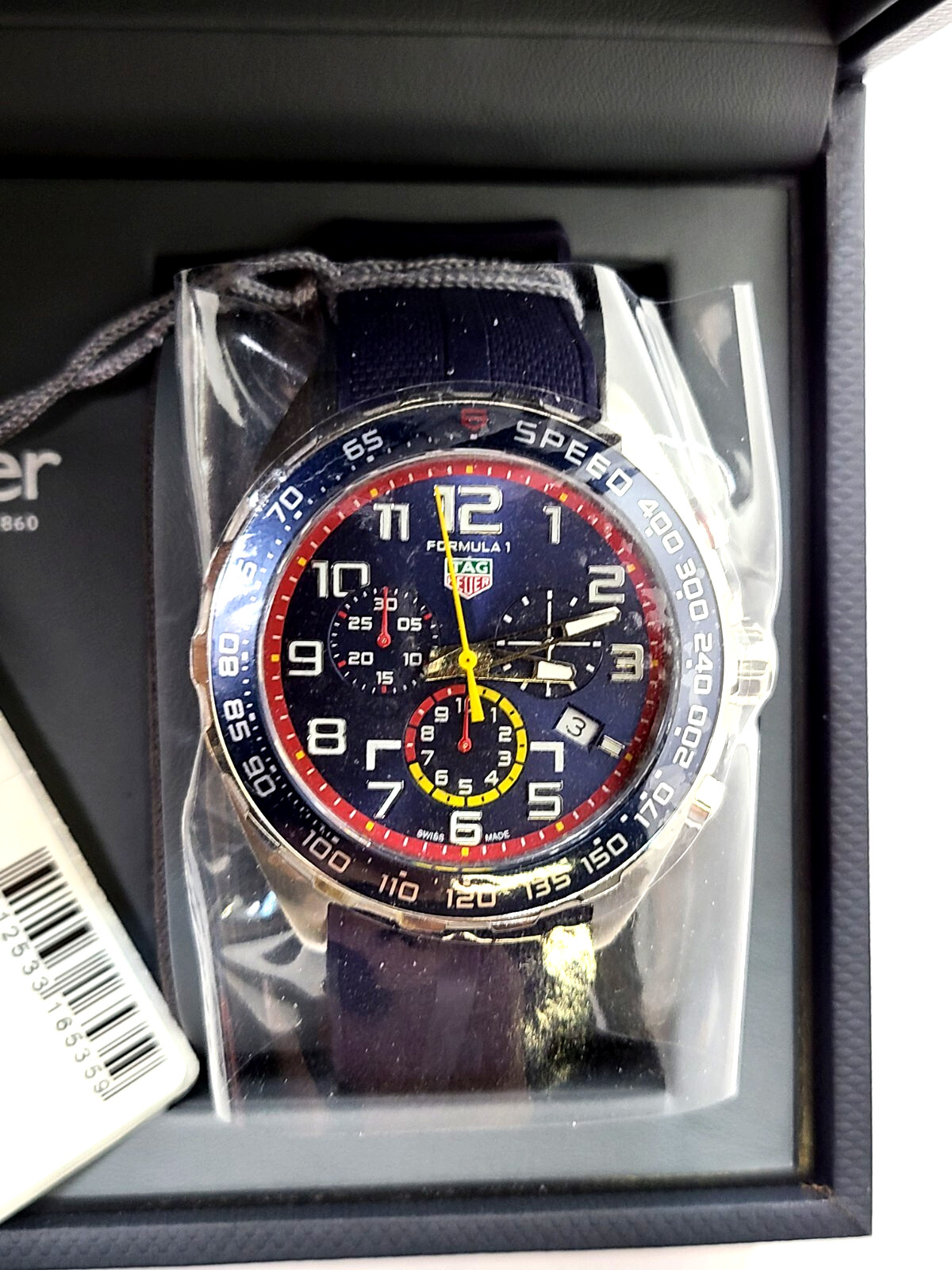 Tag Heuer Formula 1 Red Bull Racing Special Edition Chronograph Quartz Blue Dial
