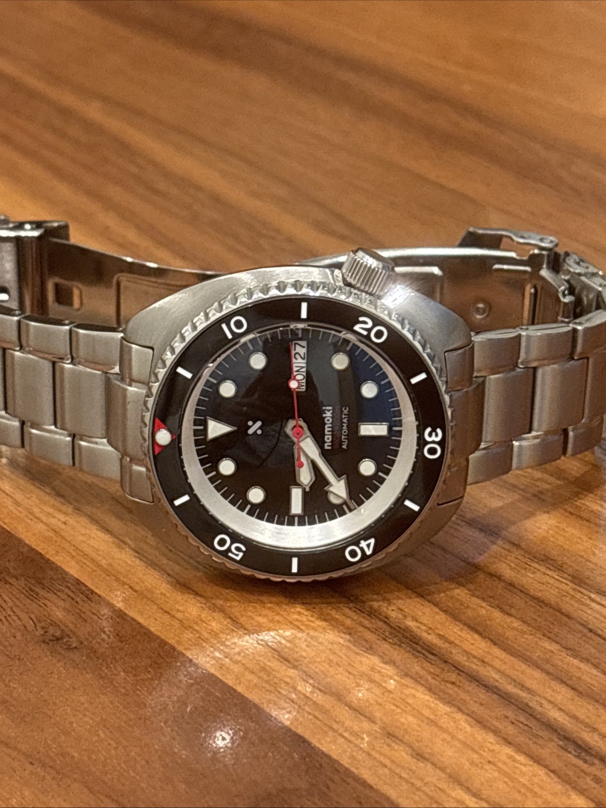 Custom NH36 Watch | Namoki Dial | Dagaz Bezel Insert | Domed Sapphire